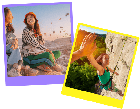 uśmiechnięte kobiety na zdjęciach