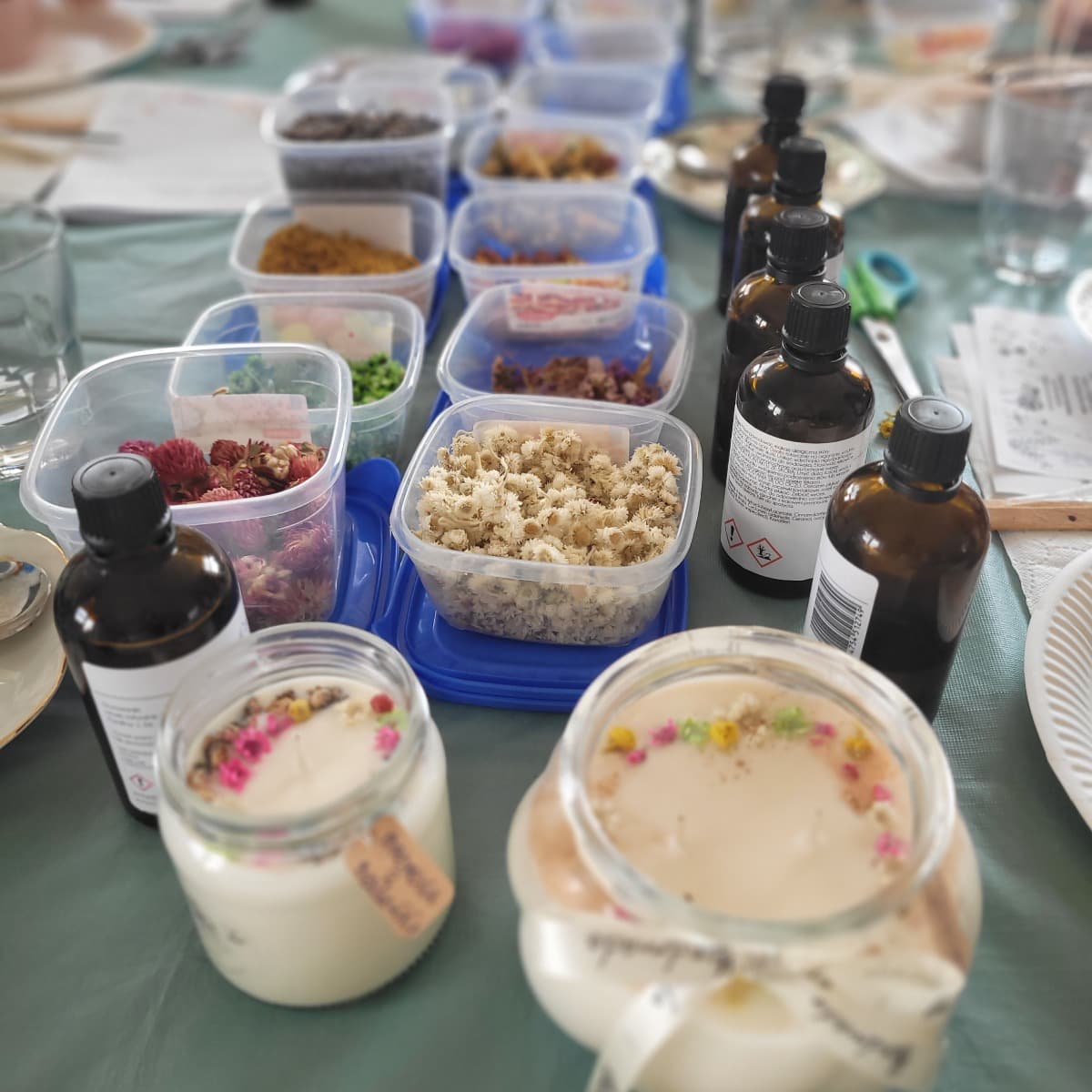 Warsztaty tworzenia świec sojowych | Jelenia Góra (Dziwiszów)