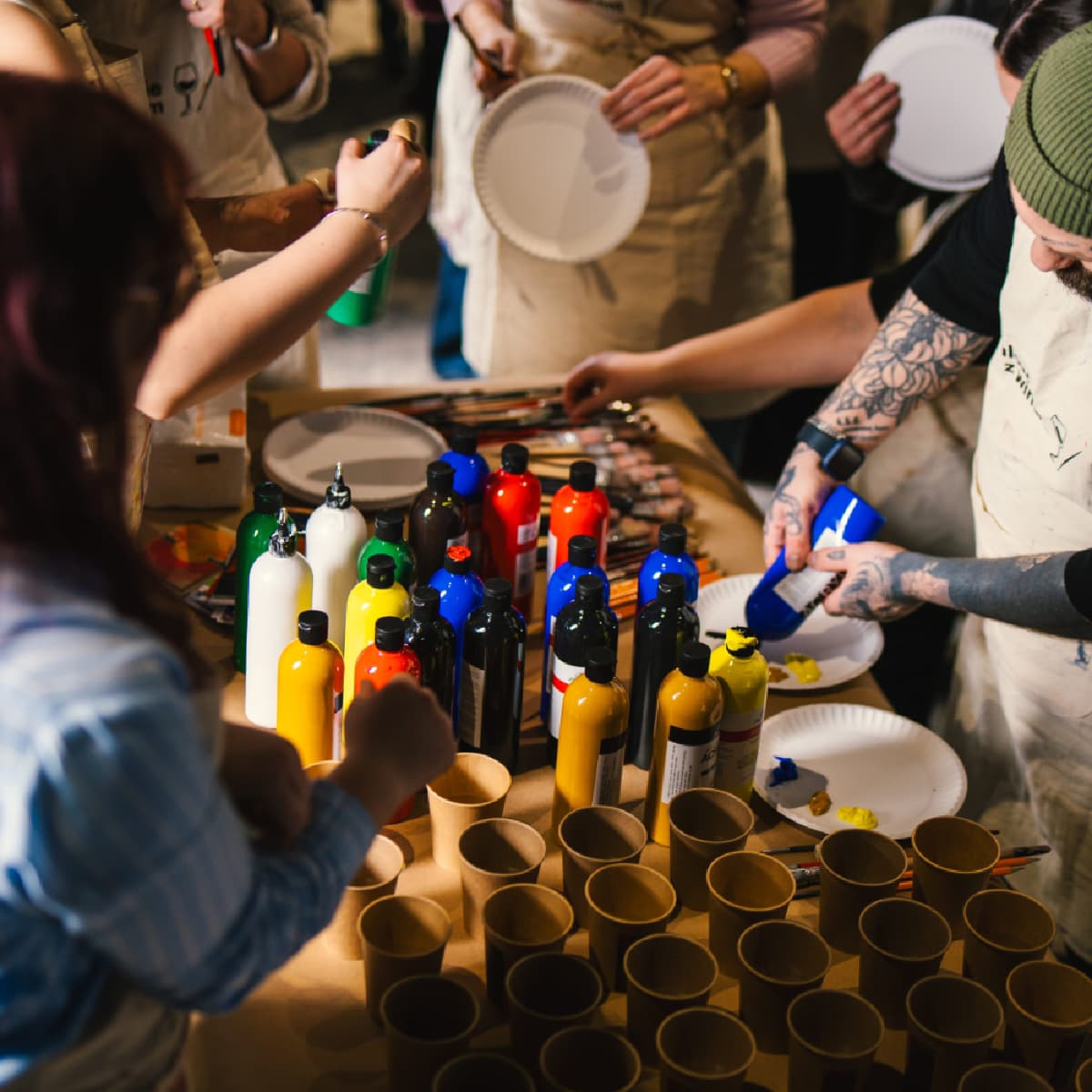 Malowanie przy winie | Warszawa