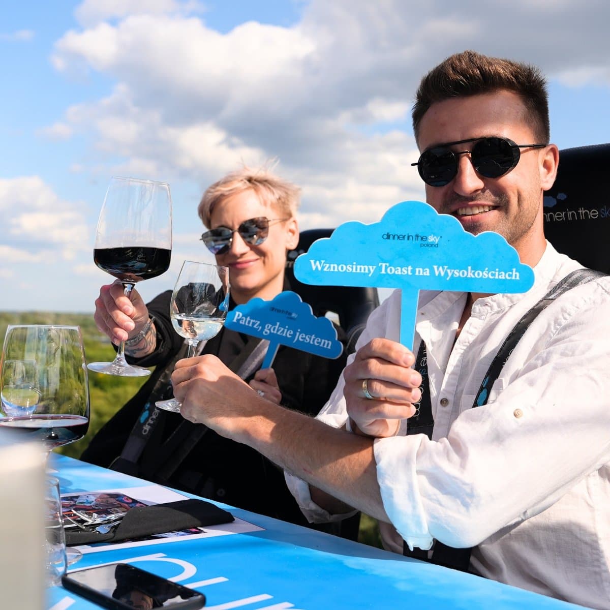 Dinner in the sky | Wiele lokalizacji | Dinner In The Sky