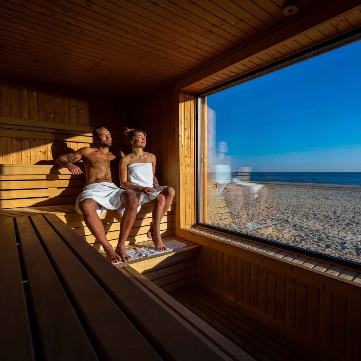 Sauna na plaży | Sopot