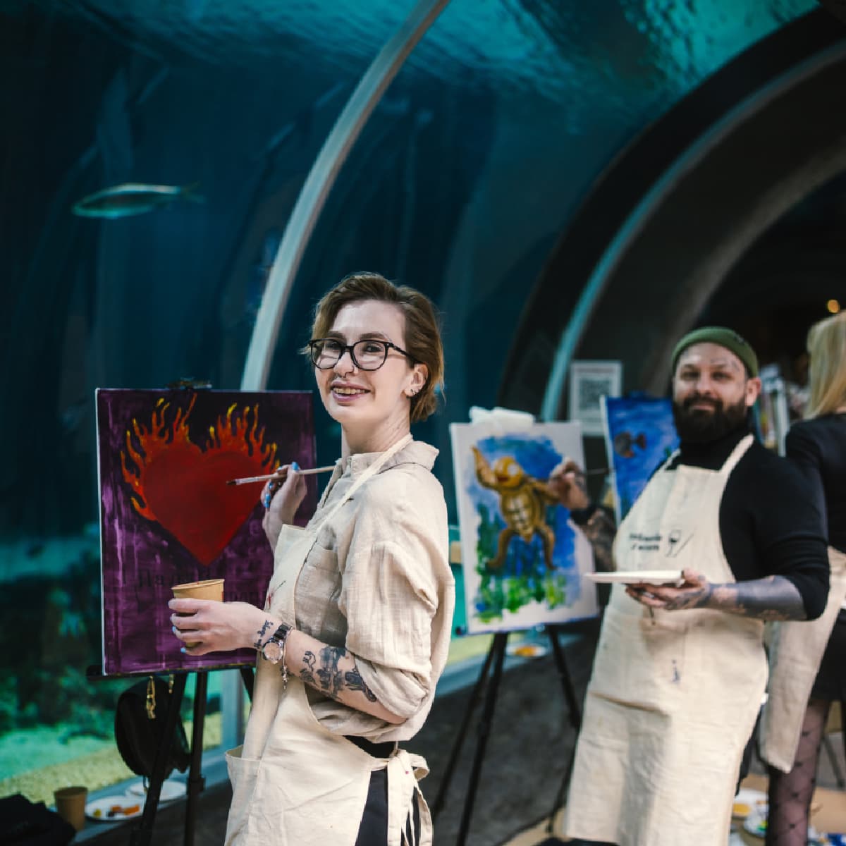 Malowanie przy winie | Warszawa