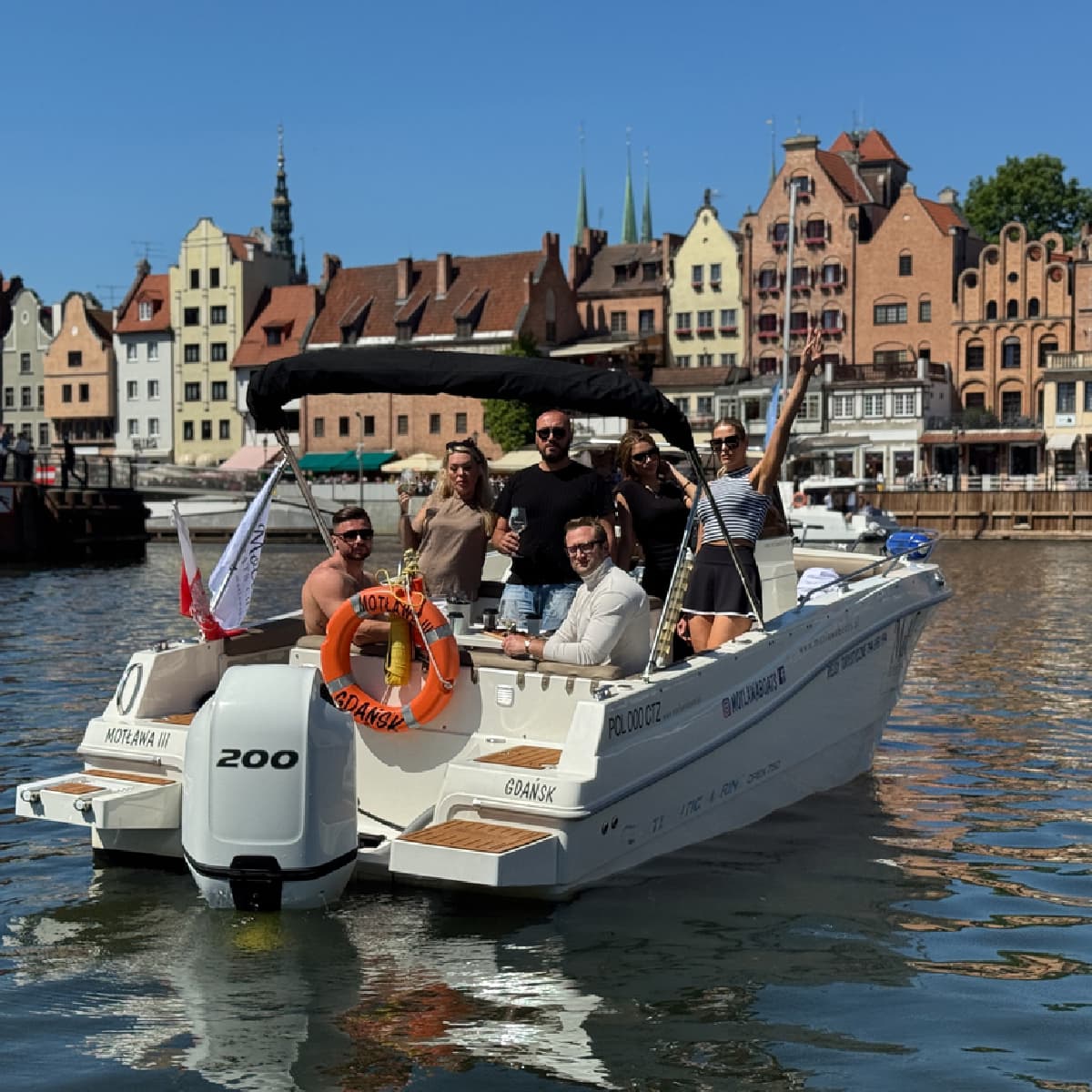 Historyczny rejs motorówką po Gdańsku | Gdańsk
