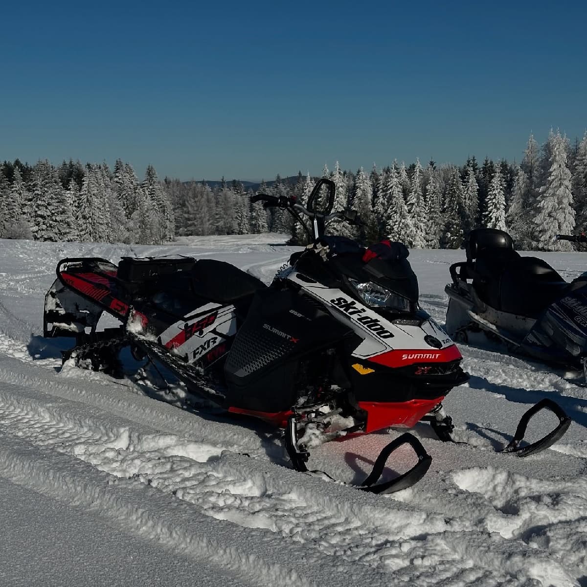 Jazda skuterem śnieżnym | Czyrna (Beskidy)