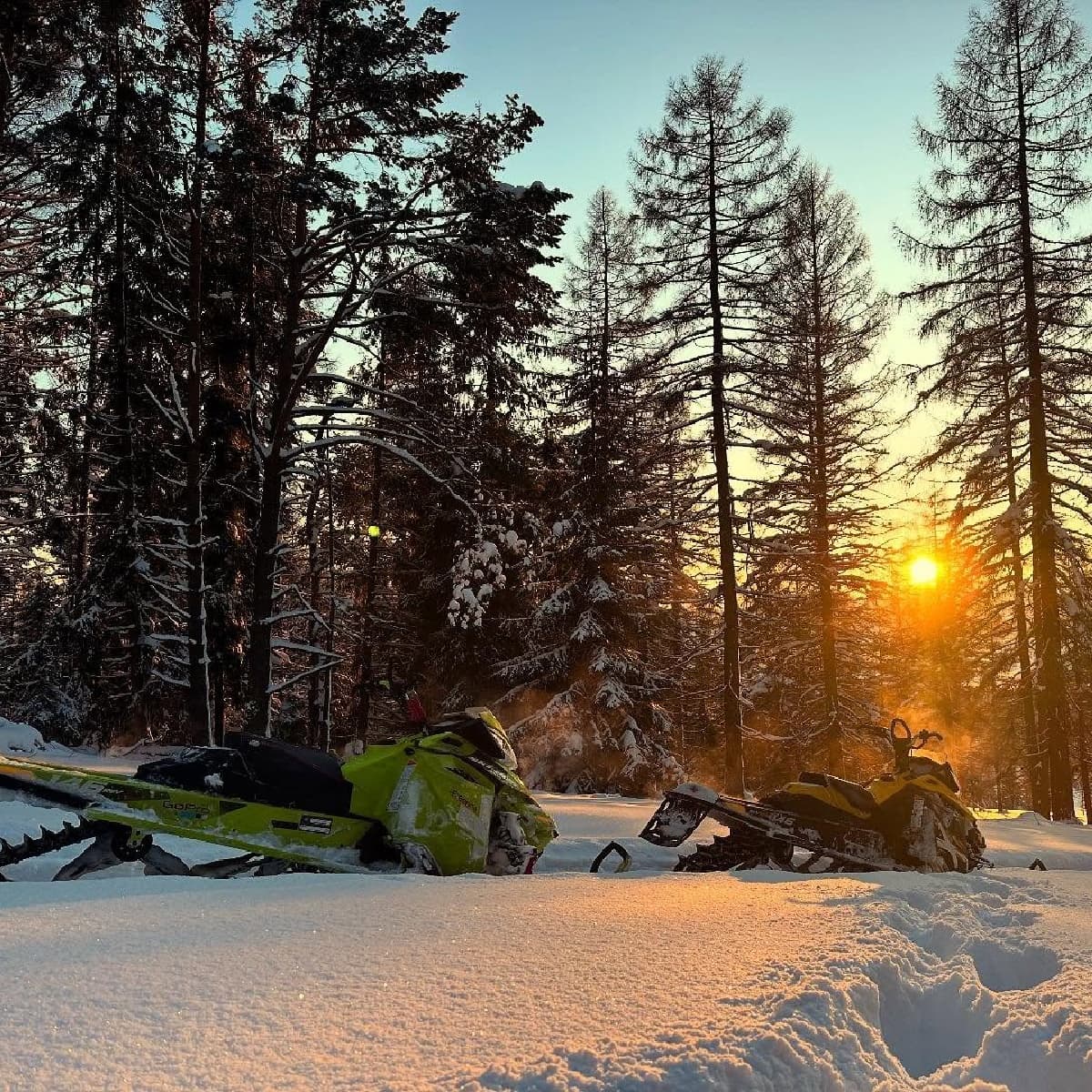 Jazda skuterem śnieżnym | Czyrna (Beskidy)