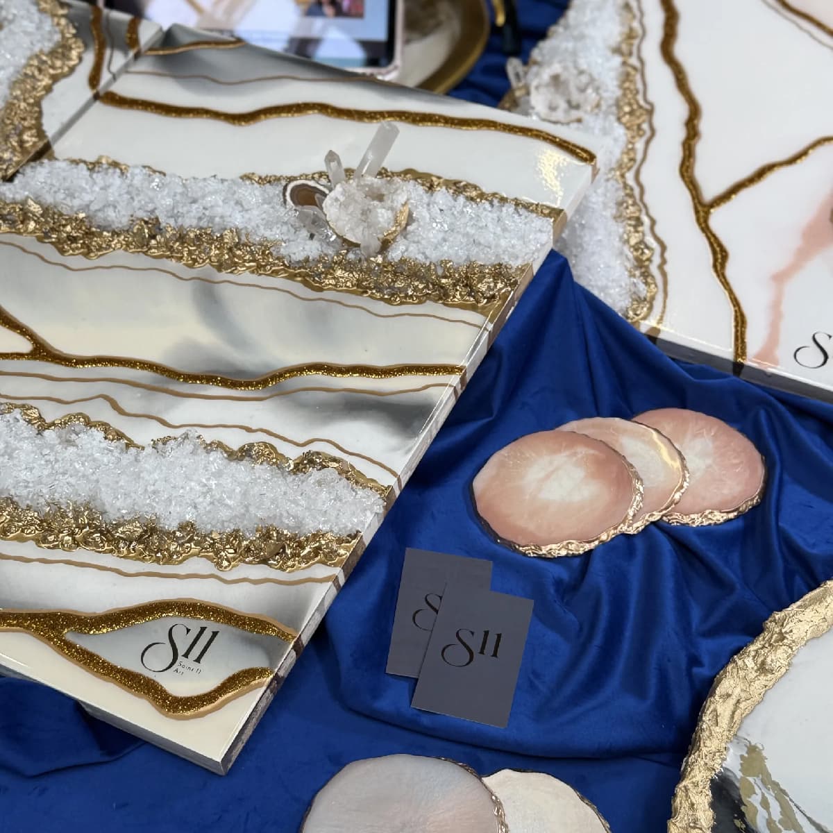 Warsztaty tworzenia obrazu Geode z żywicy epoksydowej (dla kobiet) | Katowice