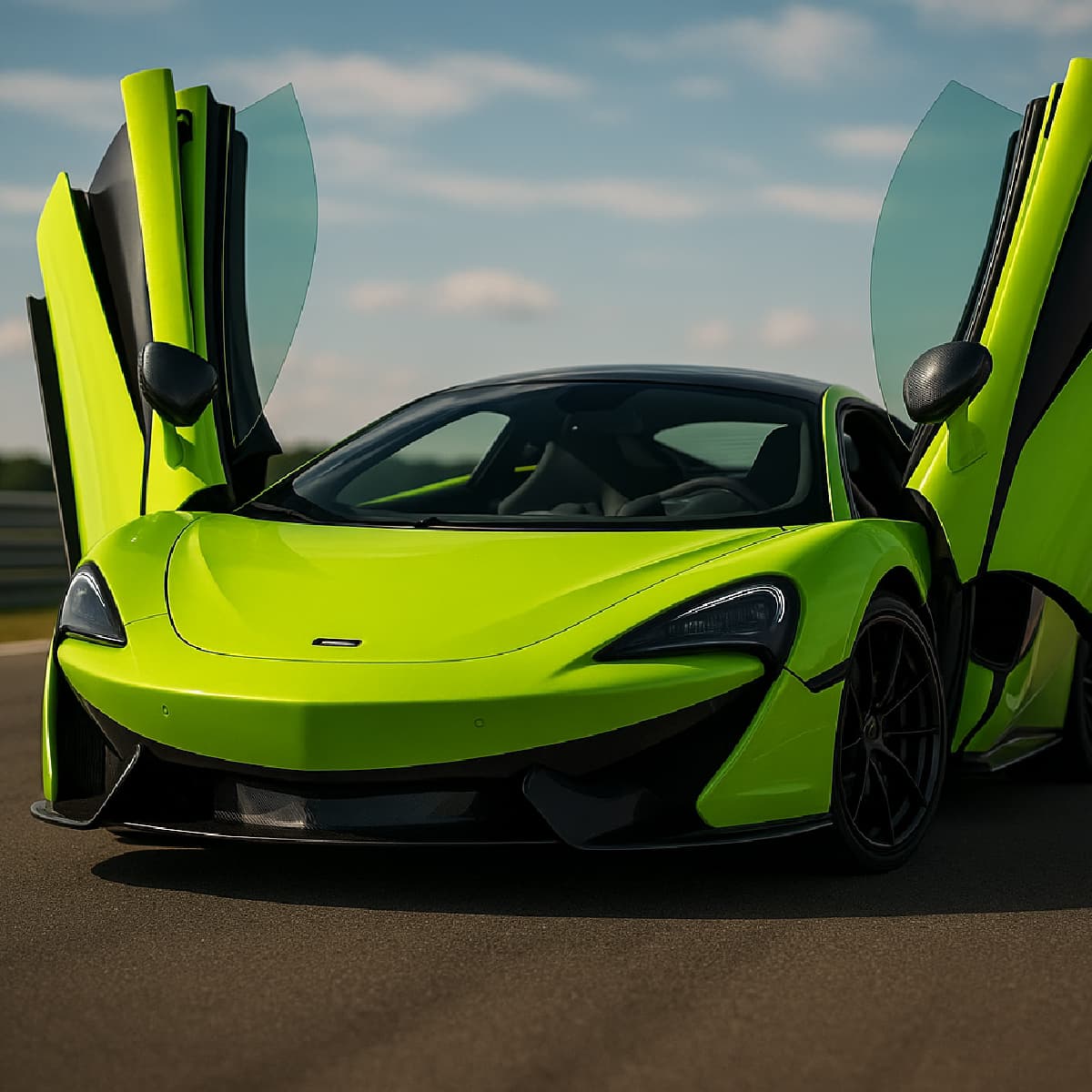 Jazda McLaren 600LT po torze- 1 okrążenie | Tor Poznań | Super Cars