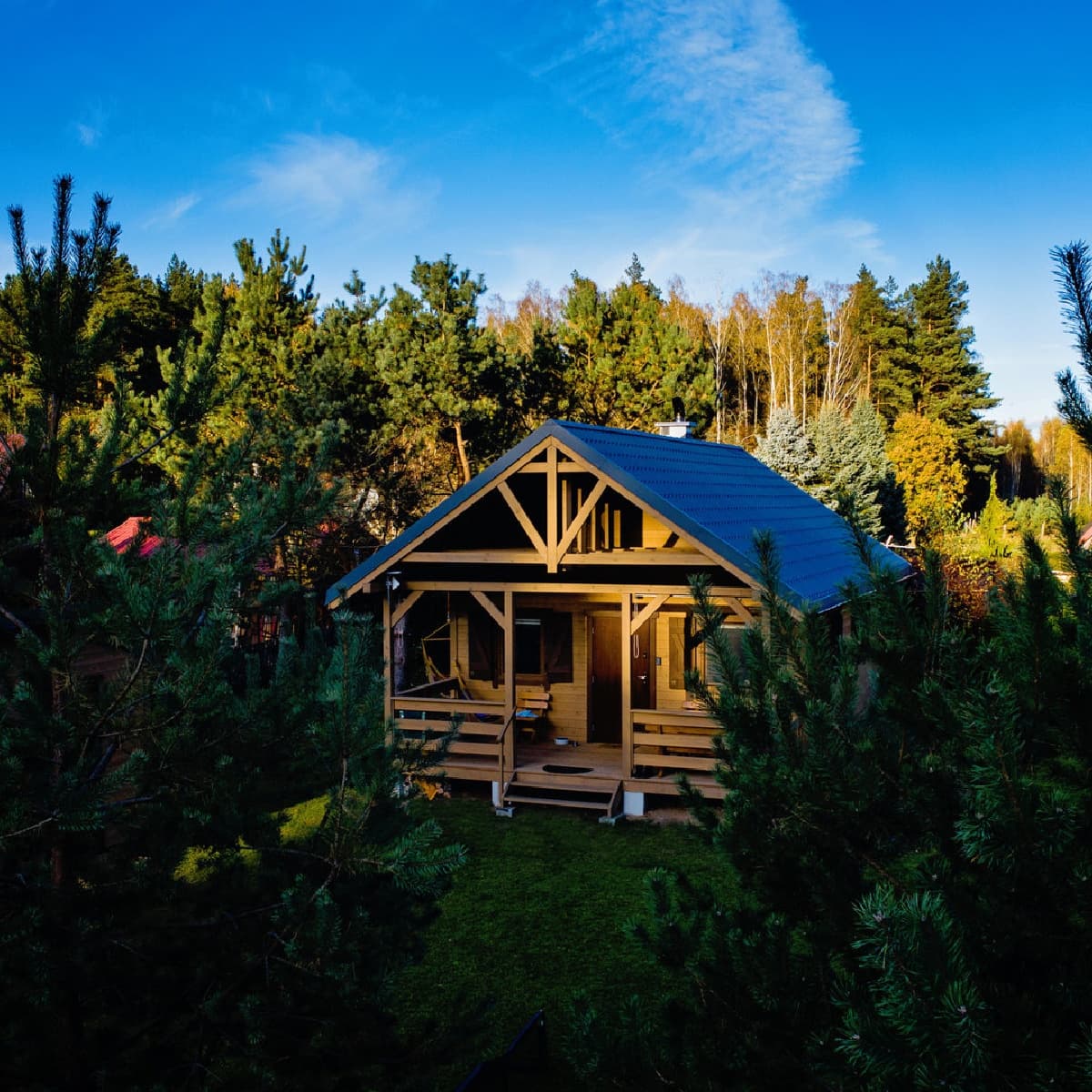 Wypoczynek w domku z antresolą | Mazury (Winiec)