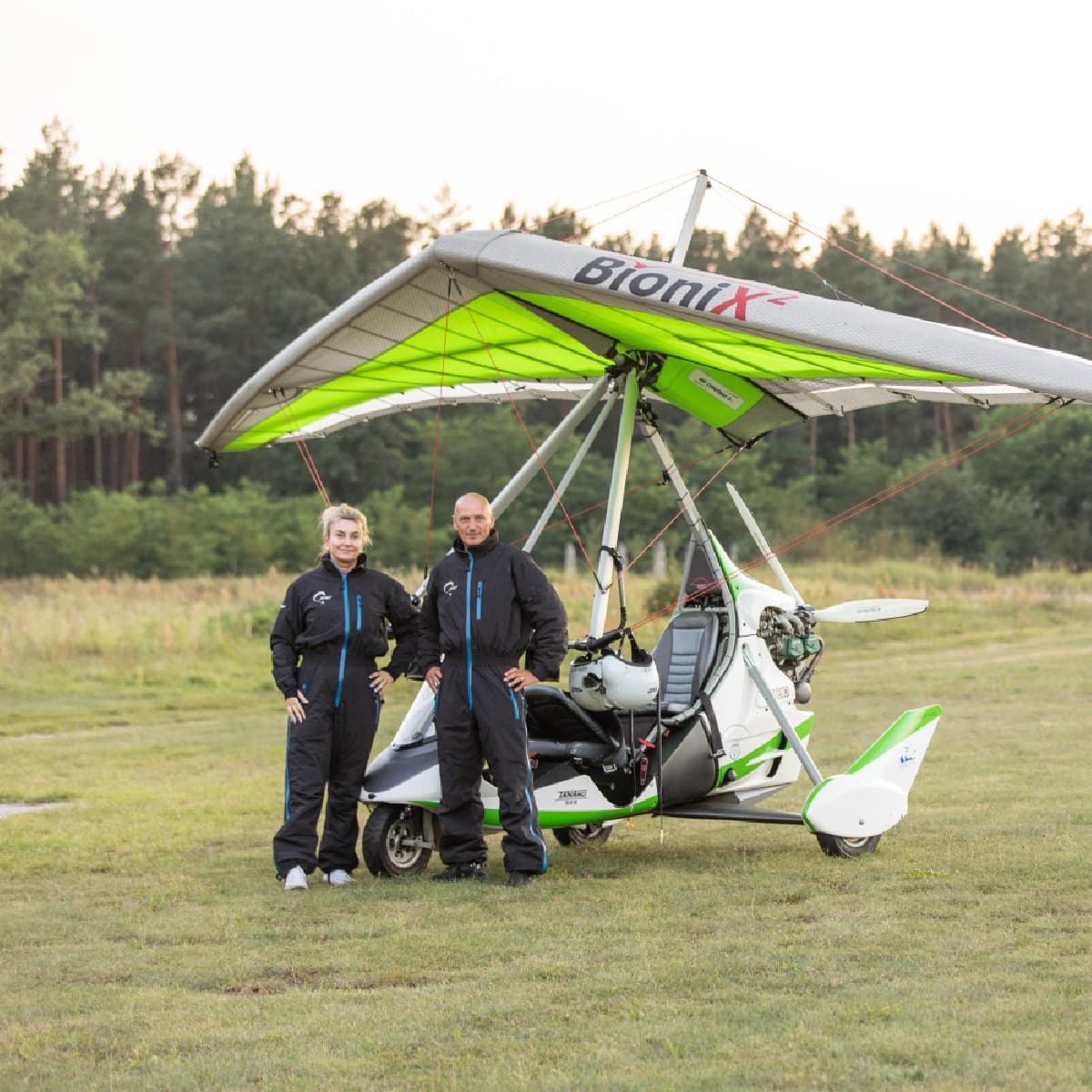 Lot motolotnią z filmowaniem  | Grudziądz (Lisie Kąty)