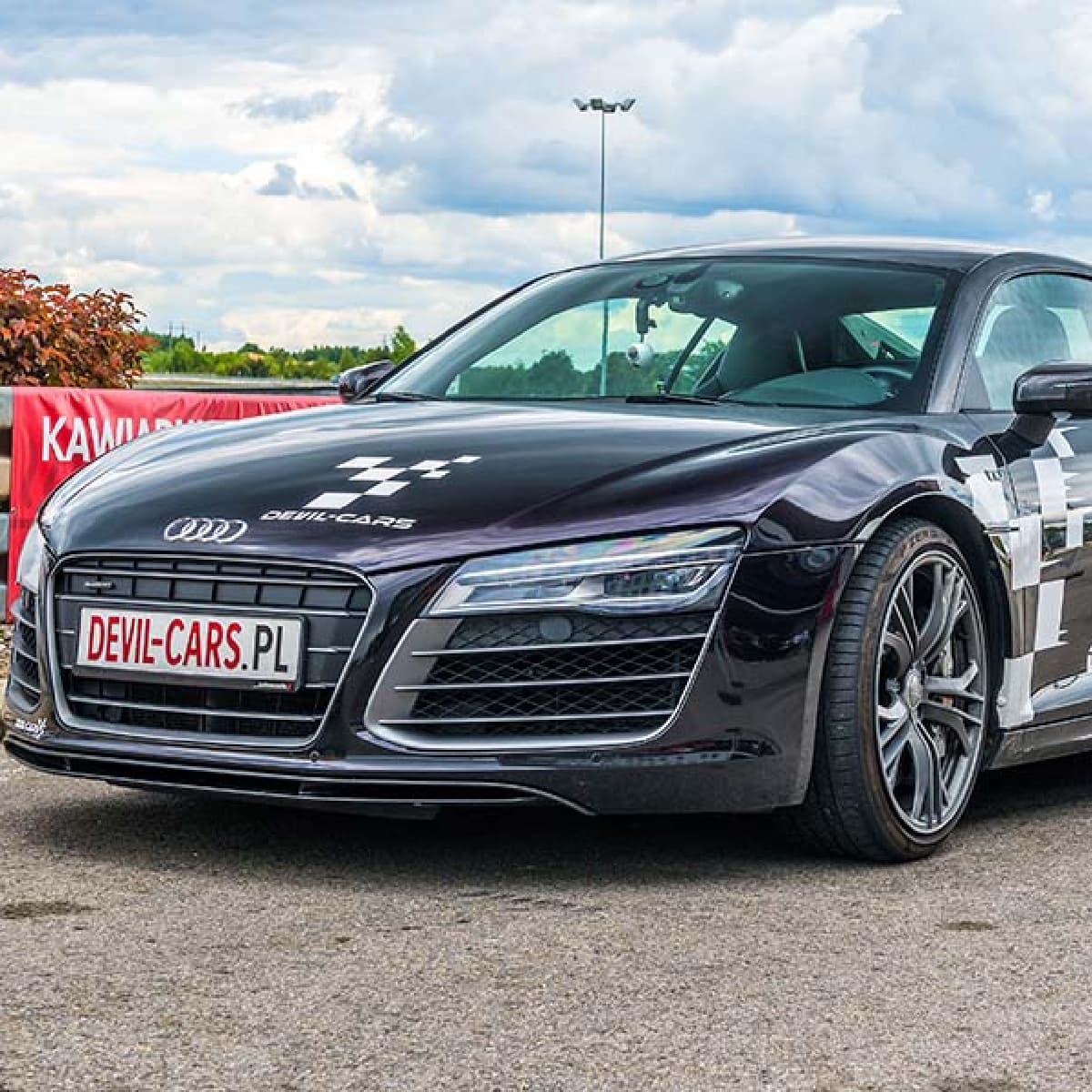 Jazda Audi R8 - 3 okrążenia | Wrocław (Tor Krzywa) | DEVIL-CARS