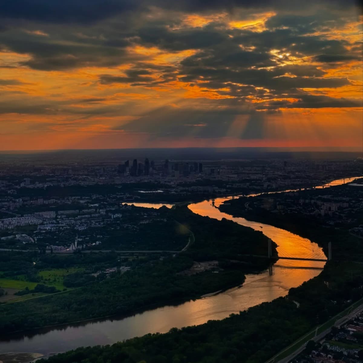 Lot widokowy Samolotem Cessna dla Dwojga | Warszawa | 45 minut | Na wyłączność