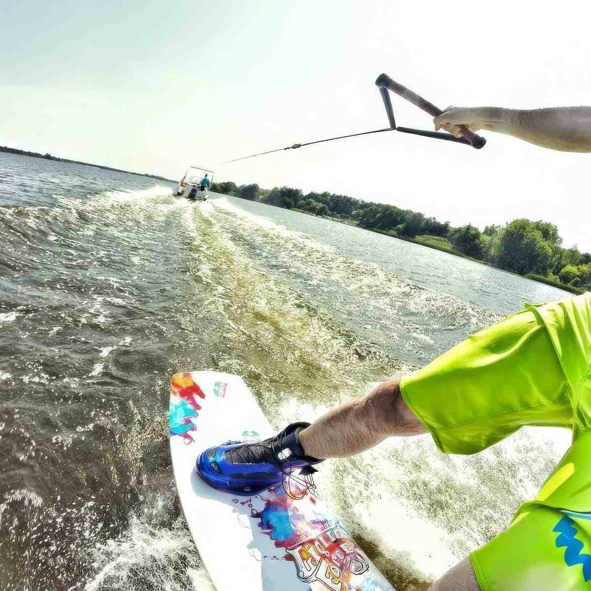Wakeboarding za motorówką | Serock