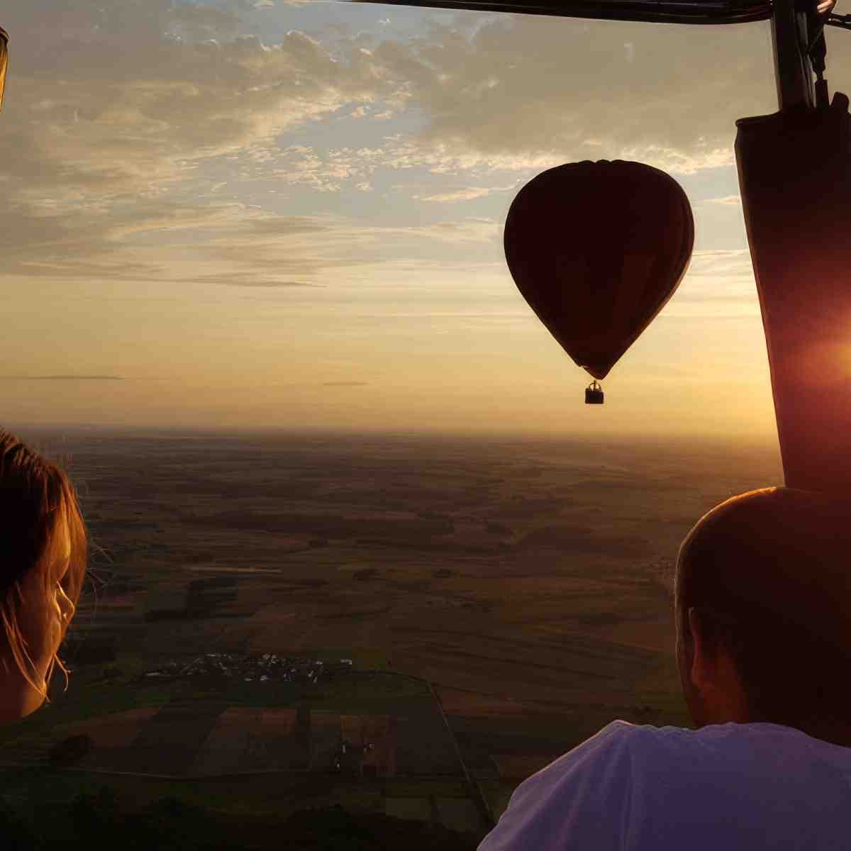 Lot balonem dla dwojga | Mazury