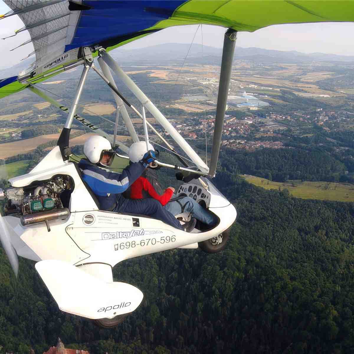 Lot motolotnią | Wrocław