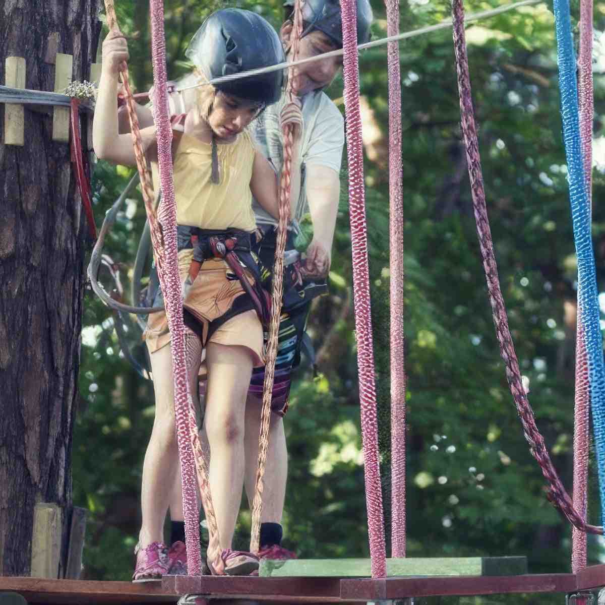 Park linowy dla dziecka - przygoda na wysokości | Gdynia