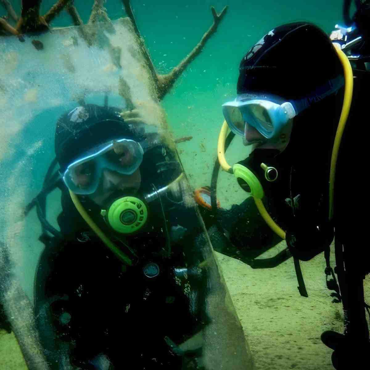 Nurkowanie w zatopionym kamieniołomie | Poznań