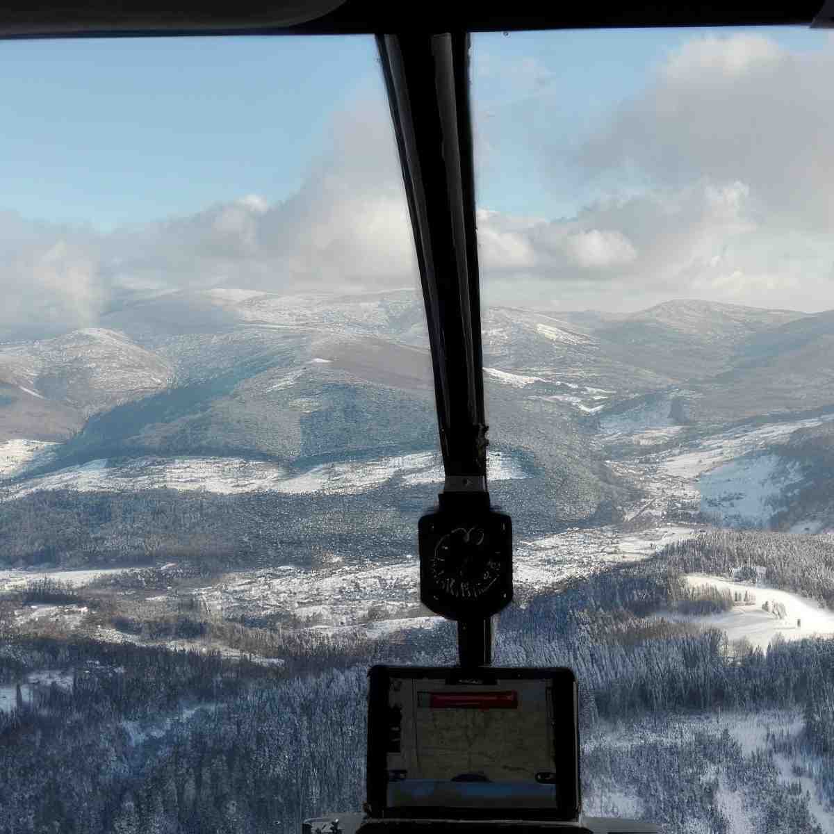 Lot widokowy śmigłowcem nad Beskidami | Bielsko-Biała