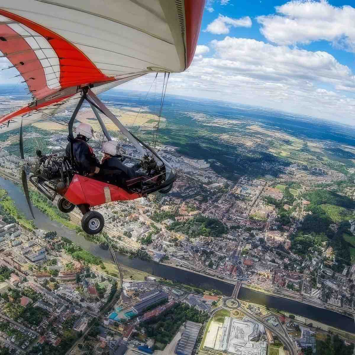 Lot motolotnią z filmowaniem | Gorzów Wielkopolski (Wysoka)