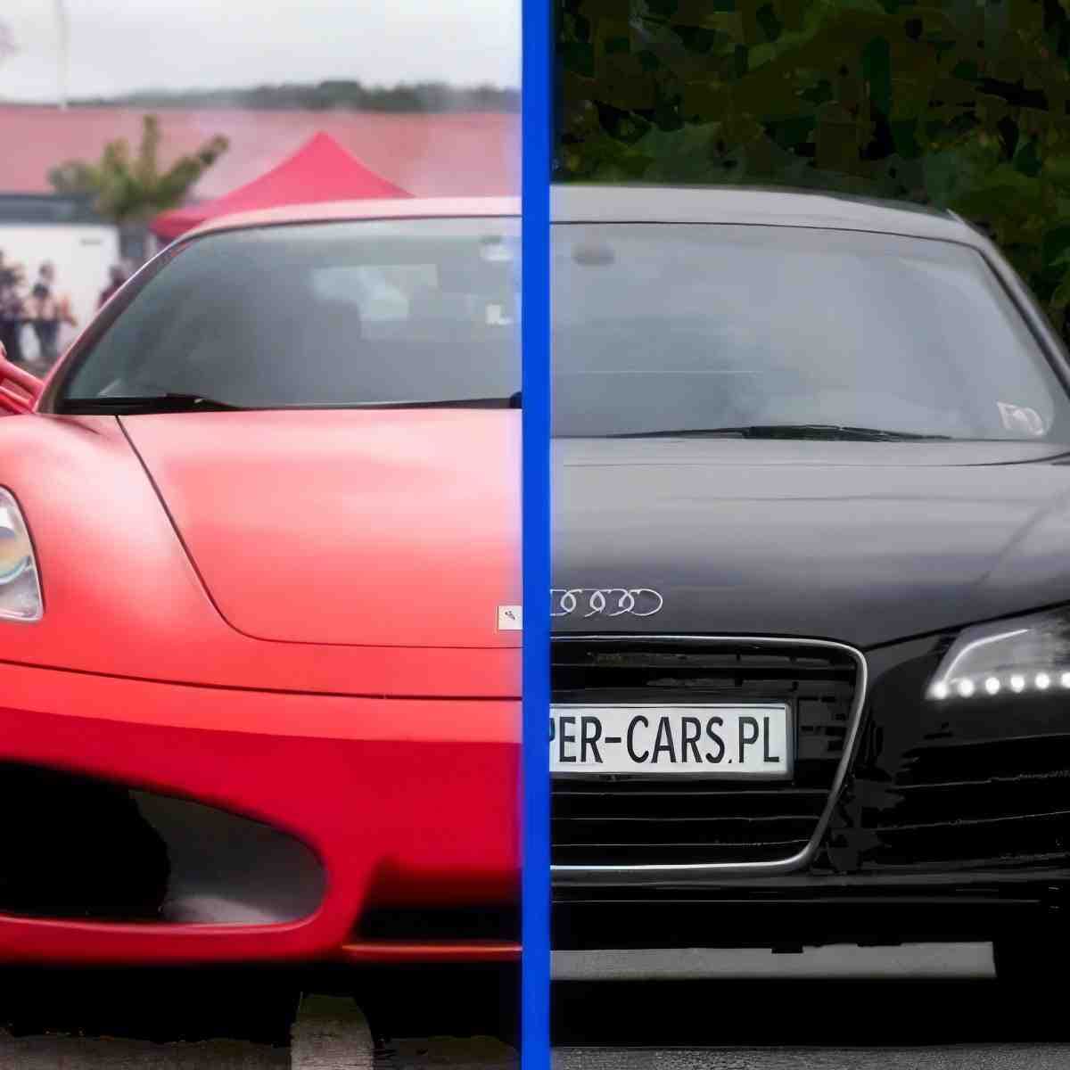 Pojedynek Ferrari F430 vs. Audi R8 | Warszawa (Tor Słomczyn) | Super Cars