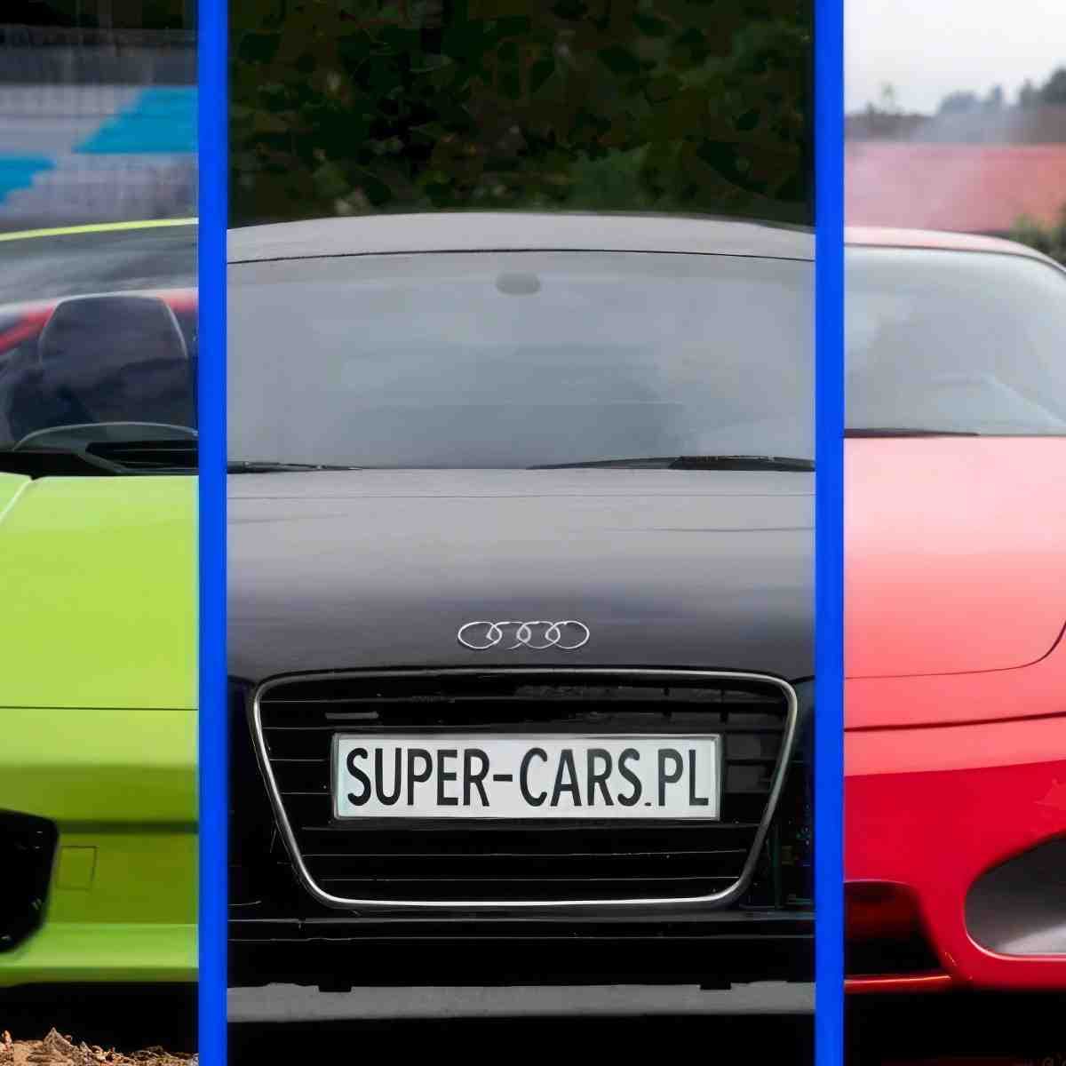 Pojedynek Lamborghini vs. Ferrari F430 vs. Audi R8 | Tor Kraków | Super Cars