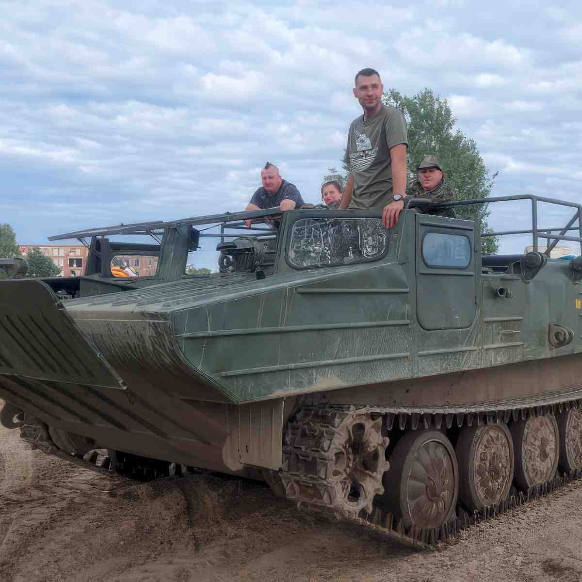 Przejazd amfibią | Poznań (Kiszkowo)