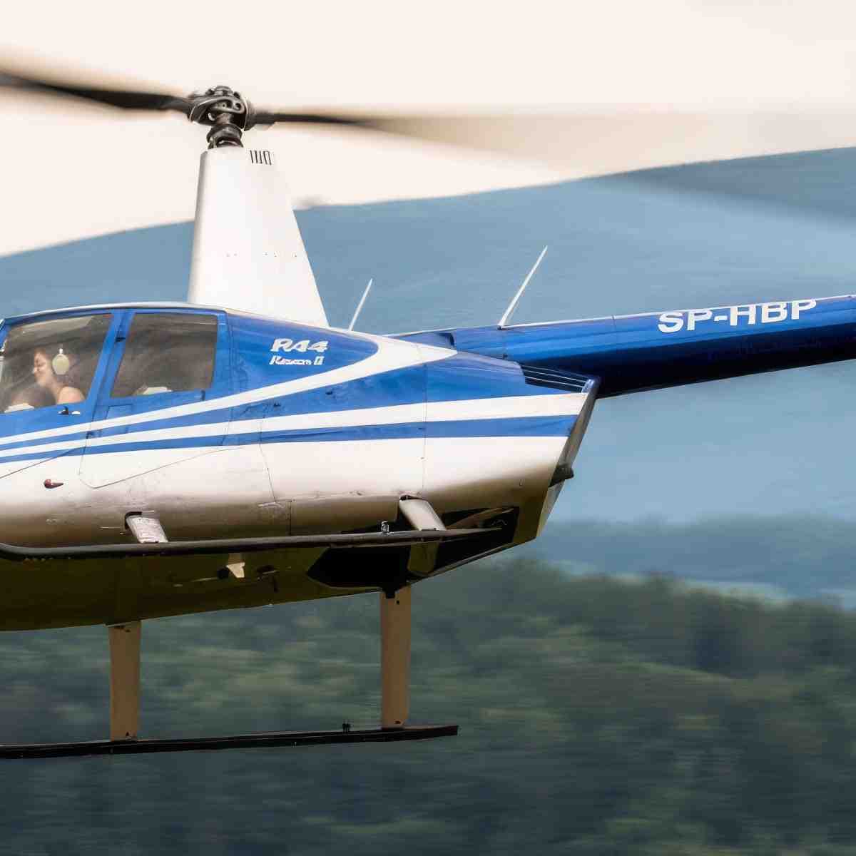 Lot helikopterem | Karkonosze