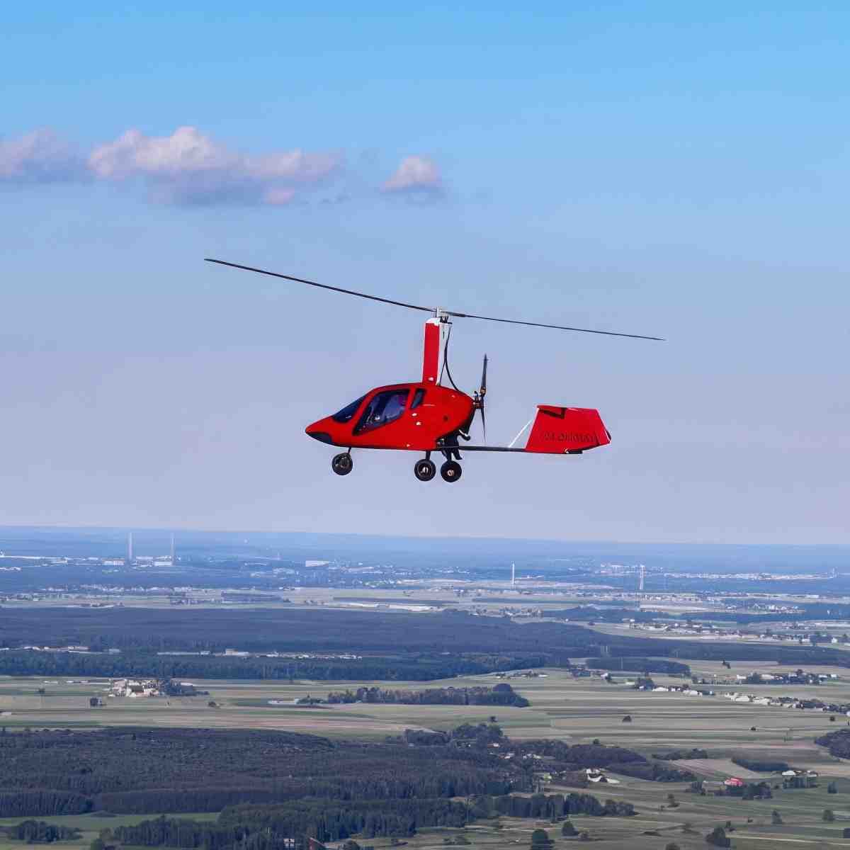 Lot widokowy wiatrakowcem | Warszawa (Chrcynno)