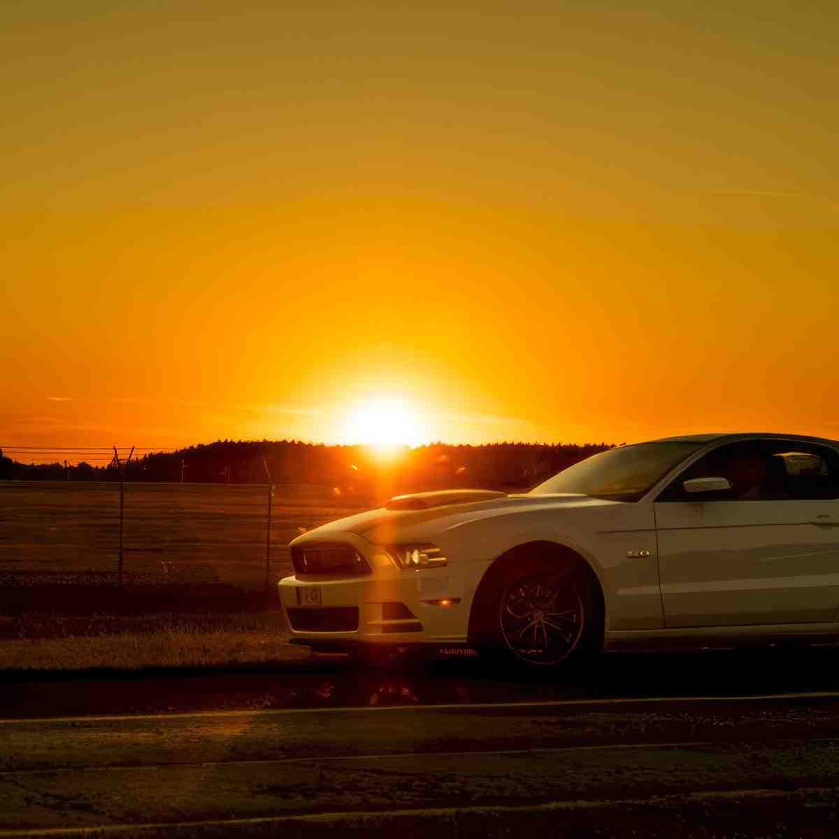 Jazda Fordem Mustangiem ulicami miasta | Gdańsk