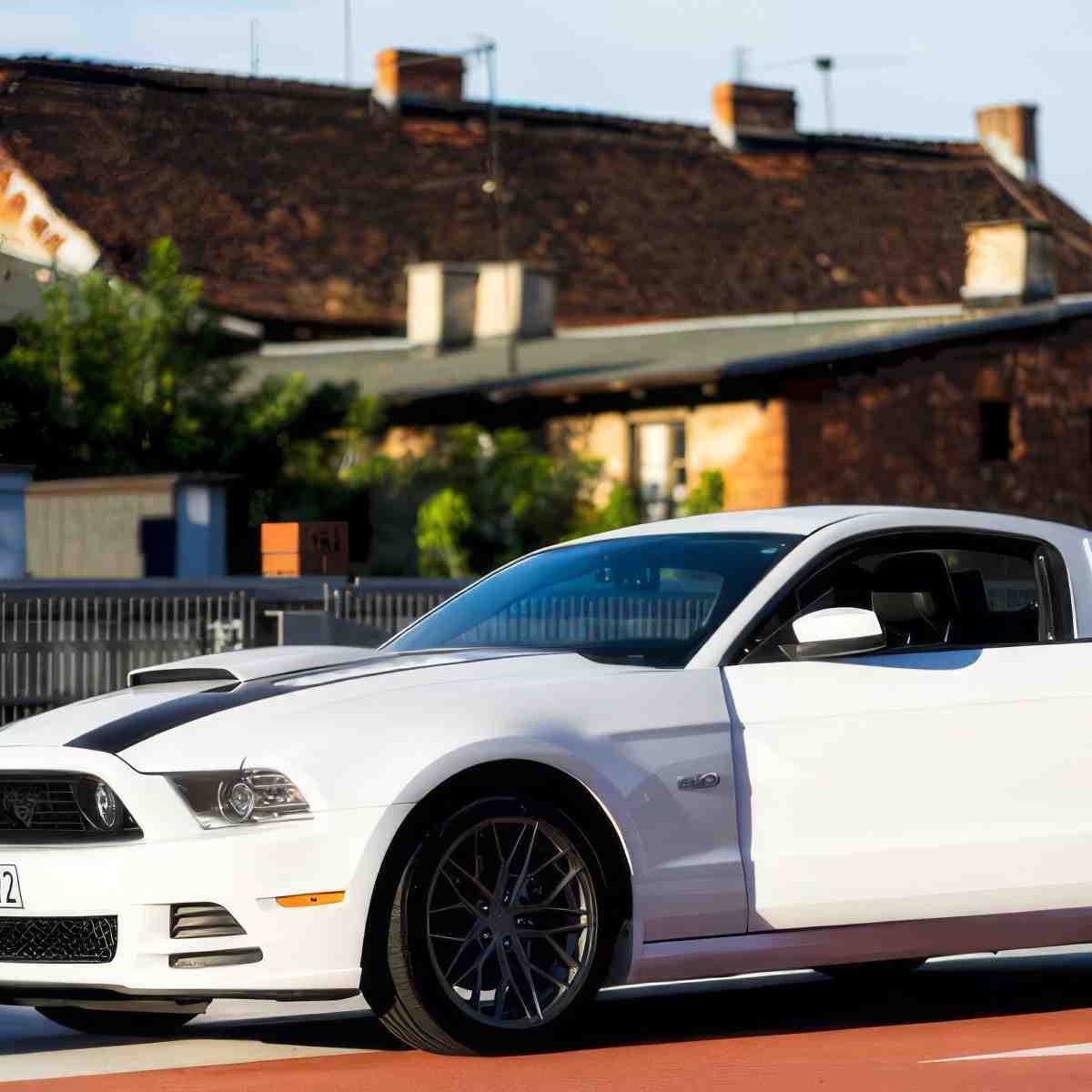 Jazda Fordem Mustangiem ulicami miasta | Toruń