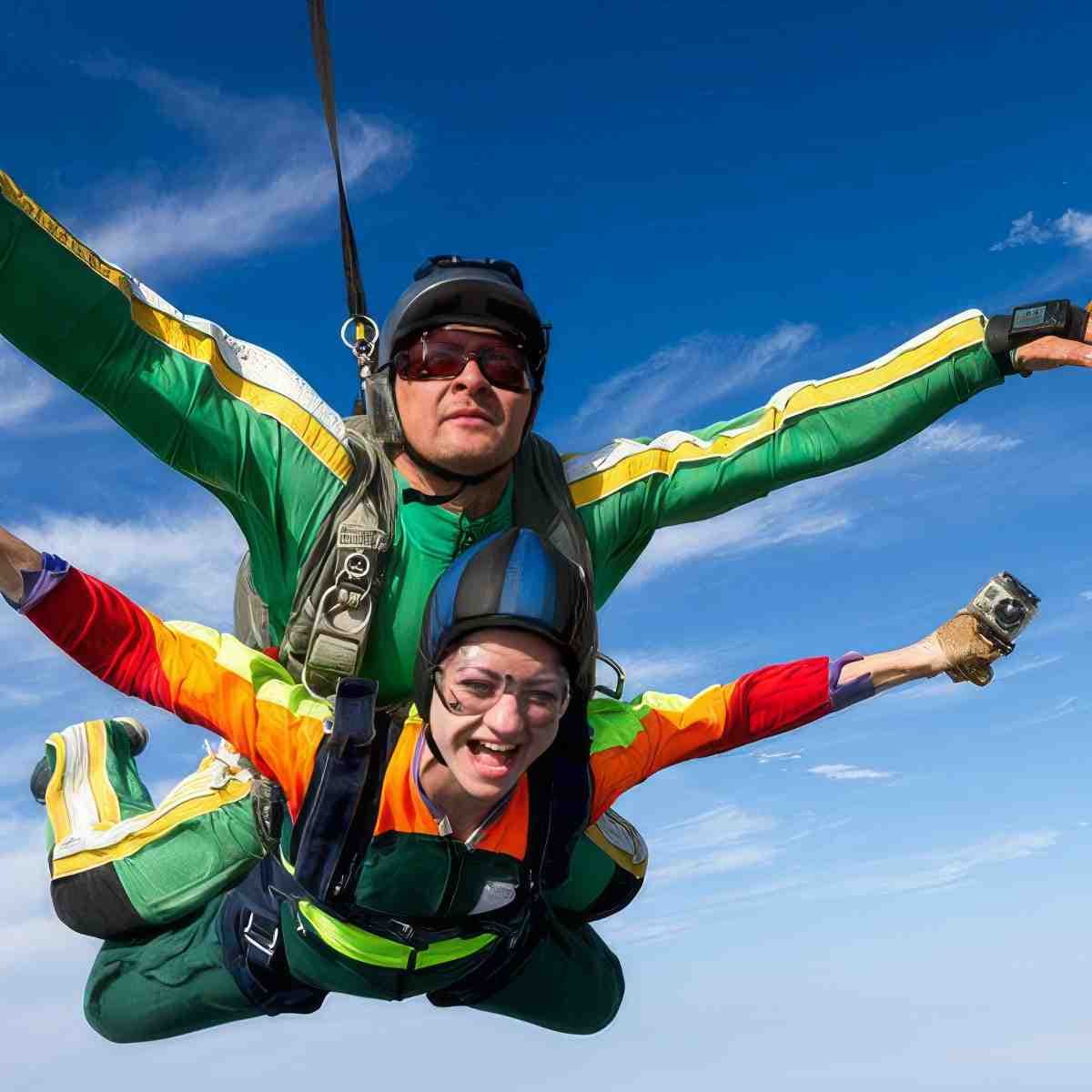 Skok ze spadochronem z filmowaniem | Warszawa (Chrcynno)