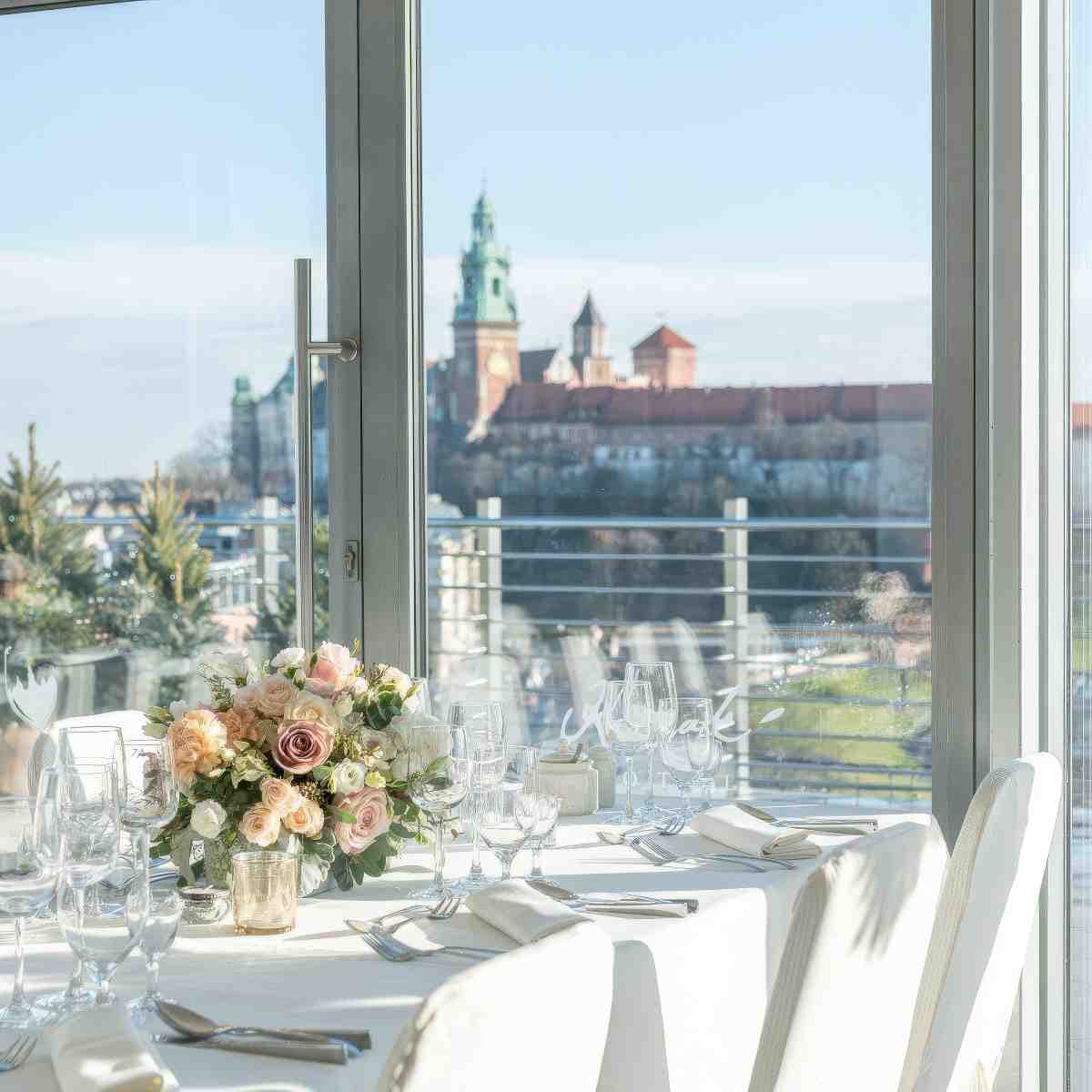 Romantyczna kolacja we dwoje | Kraków | Restauracja Cafe Oranżeria