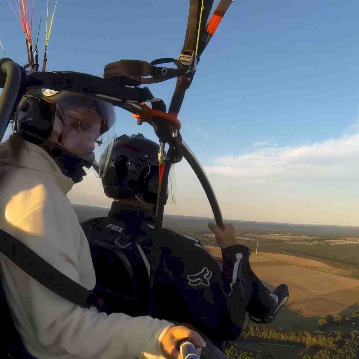 Lot motoparalotnią | Zielona Góra