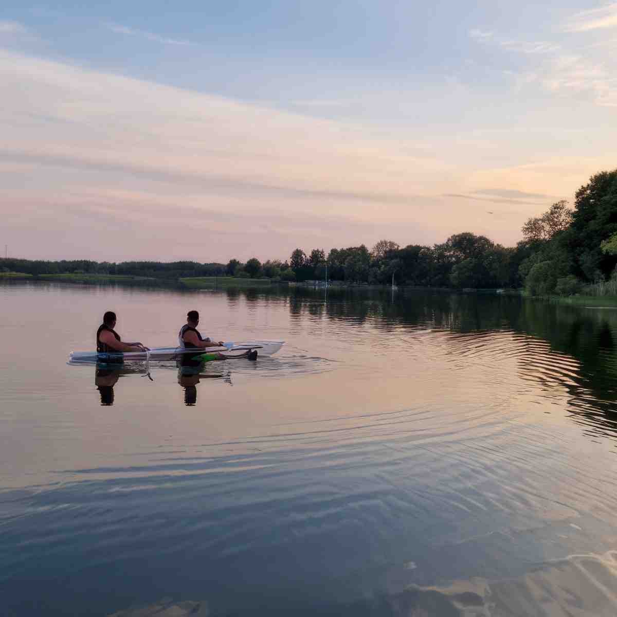 Niewidzialne kajaki dla dwojga na Kujawach | Potołówek