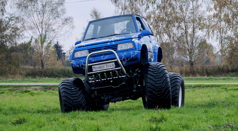 Jazda Mini Monster Truckiem dla dzieci | Warszawa