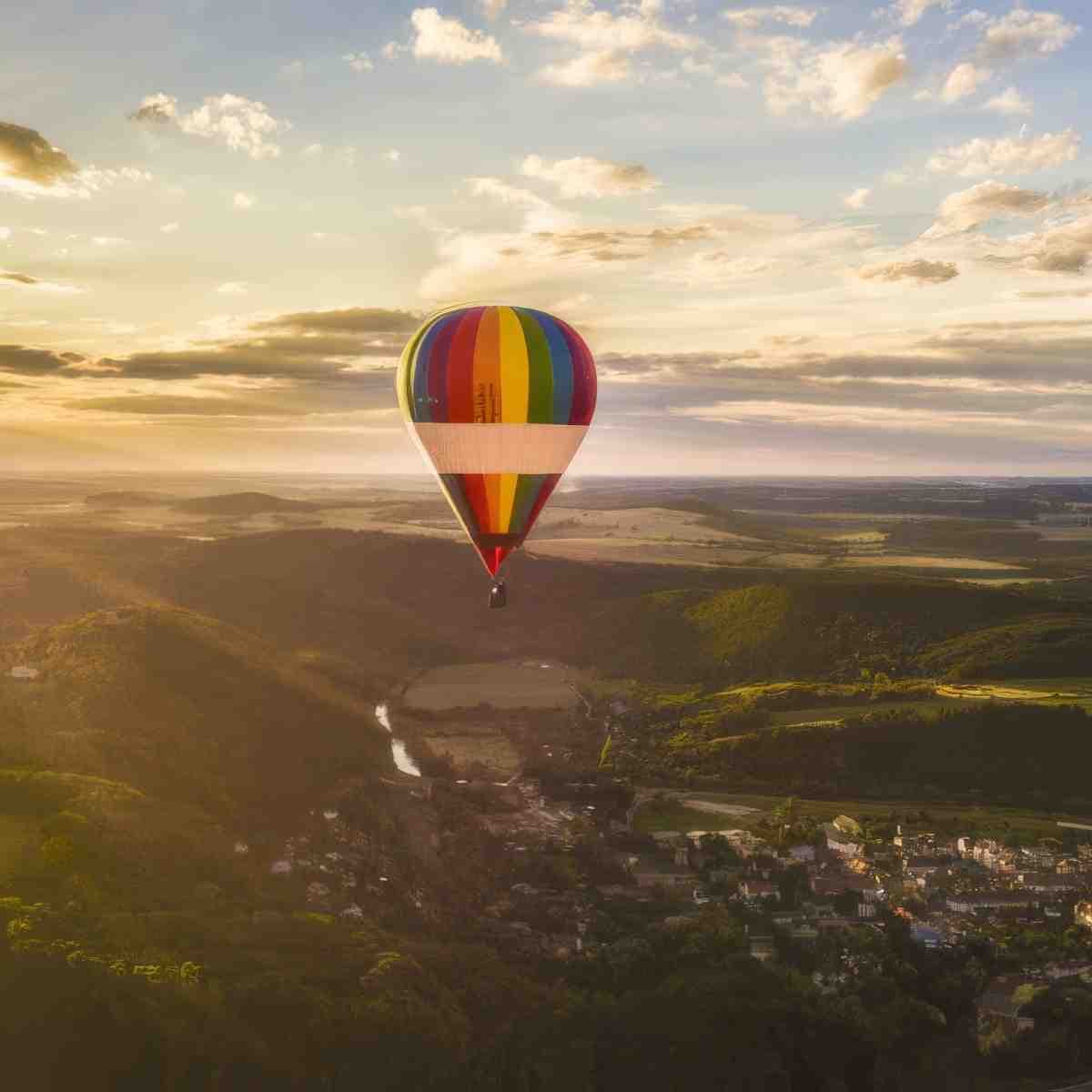 Lot balonem w Zakopanem