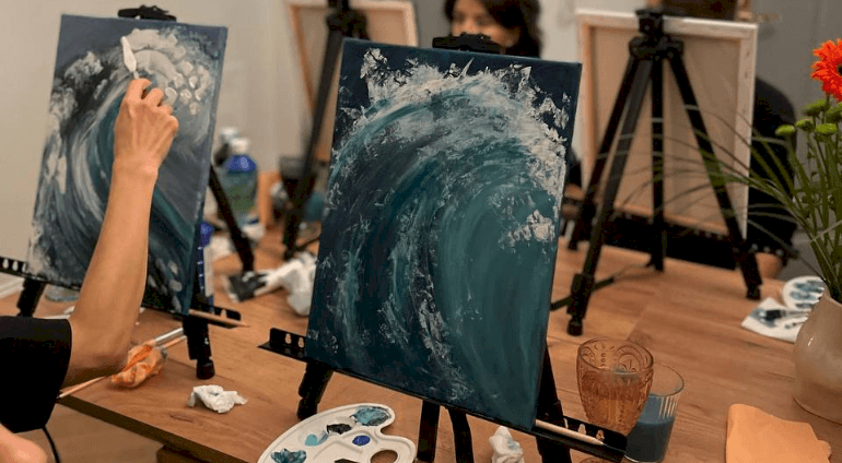 Warsztaty malarstwa akrylowego | Warszawa