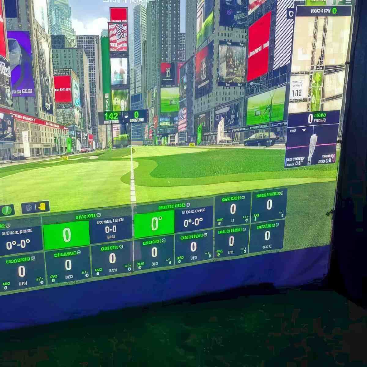 Gra w golfa na symulatorze | Poznań