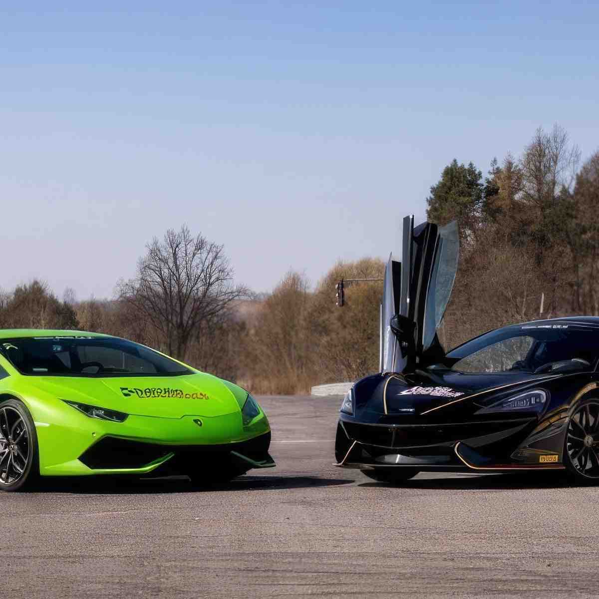 Pojedynek Lamborghini Huracan vs McLaren 570GT | Tor Kielce | SJS