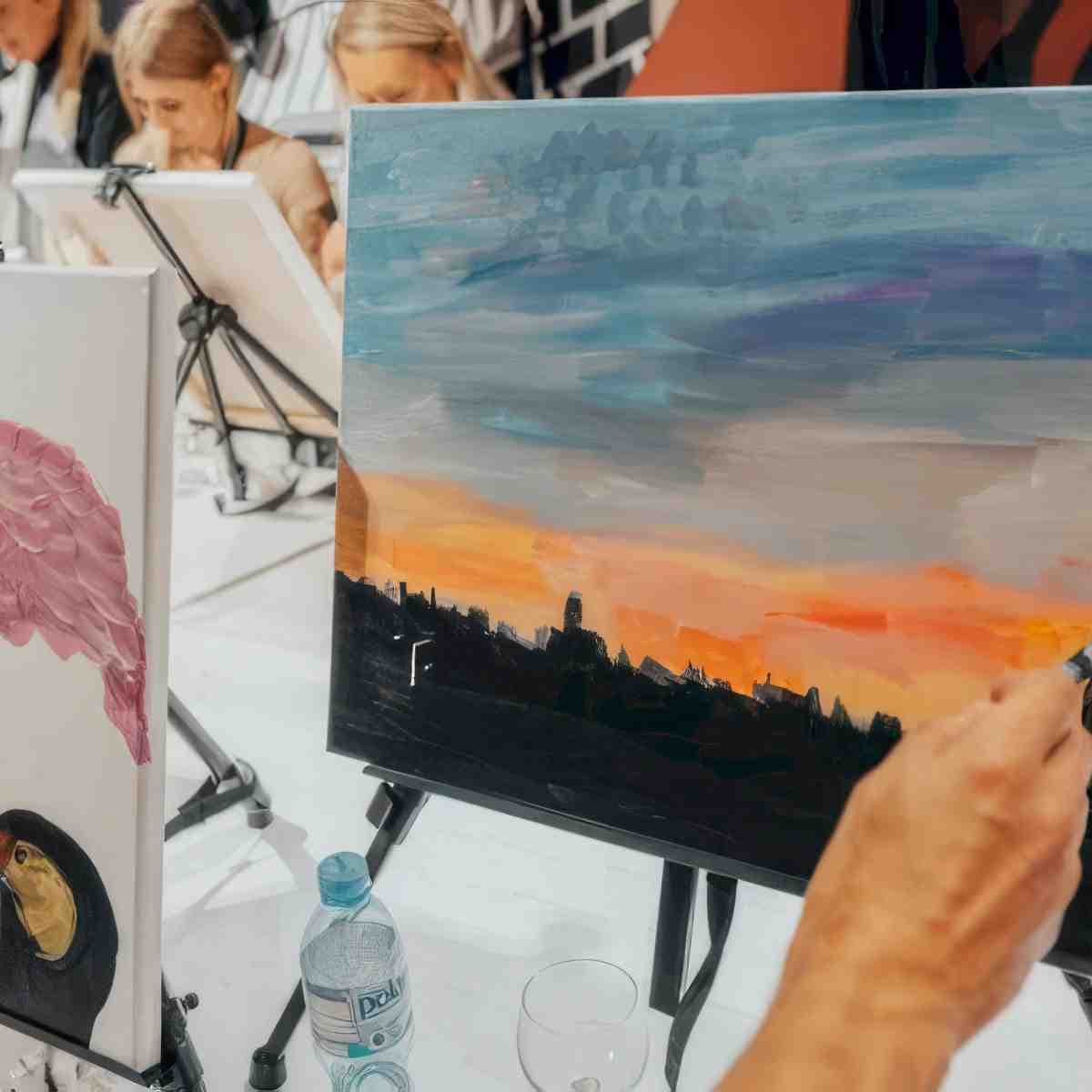 Malowanie przy winie | Bydgoszcz