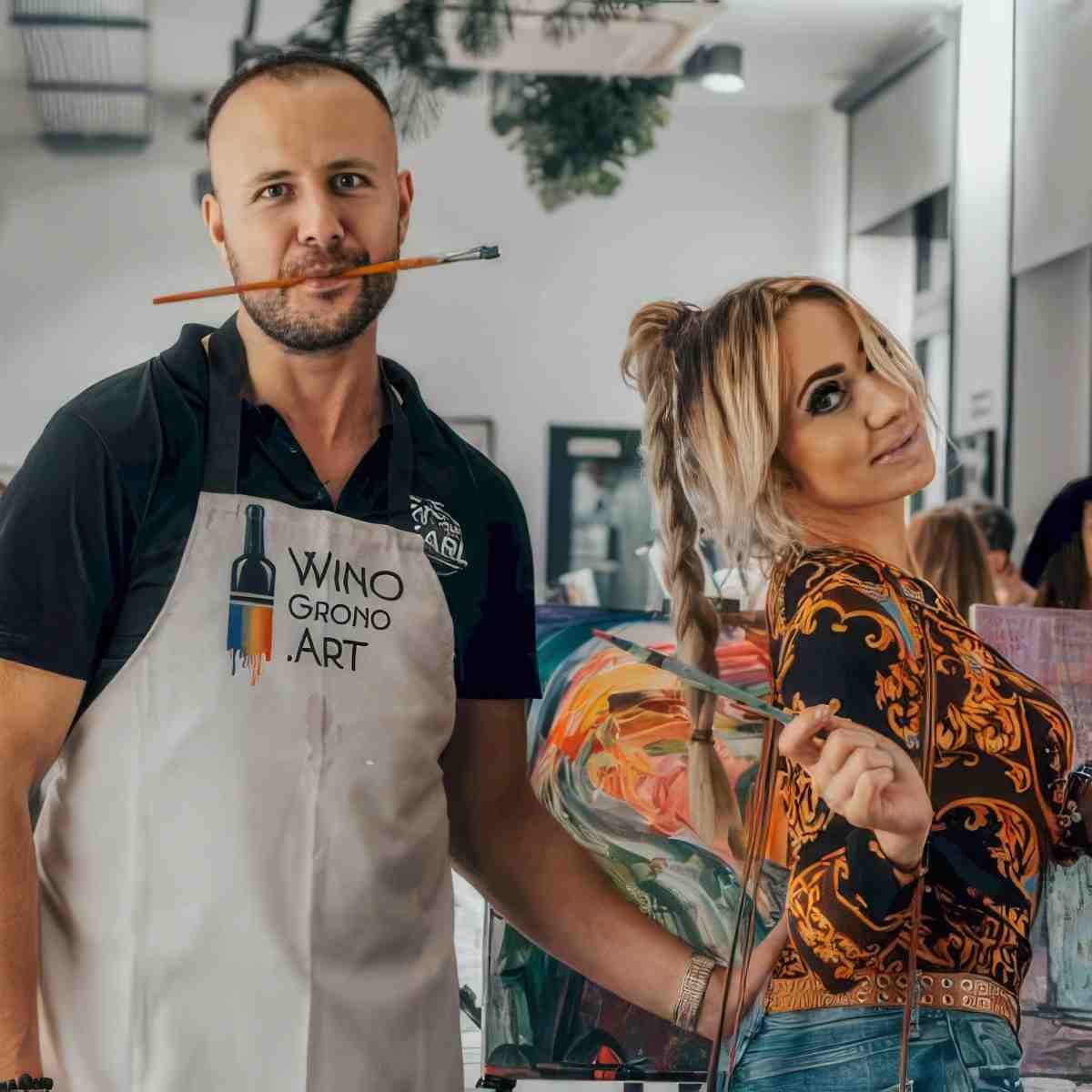 Malowanie przy winie | Szczecin