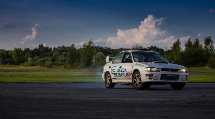 Jazda Subaru Impreza codrive Poznań Prezent dla fanów