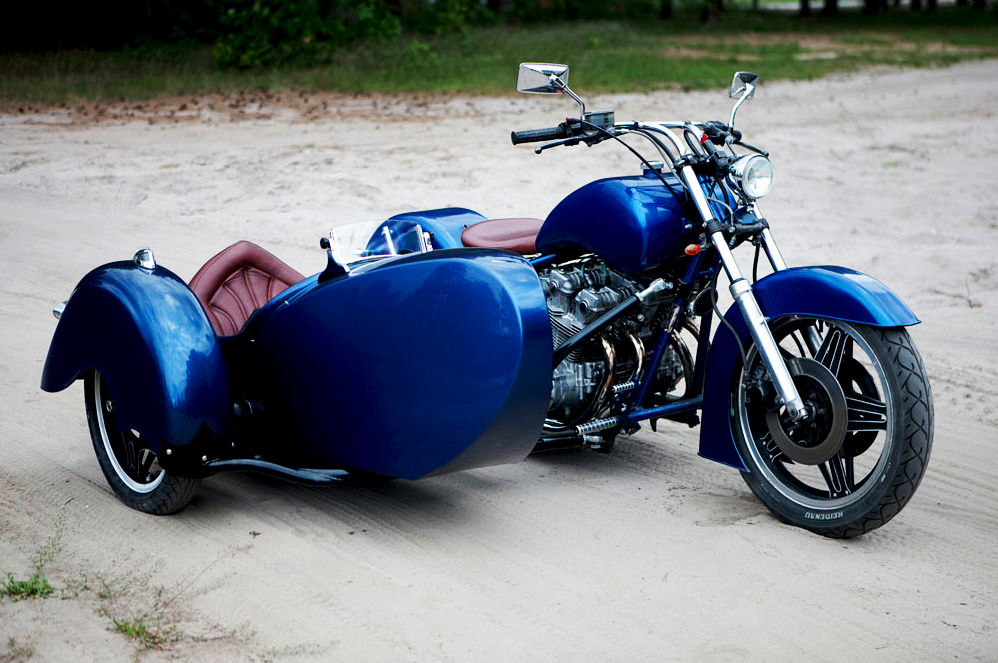 Amerykański sen — przejażdżka motocyklem Honda Custom