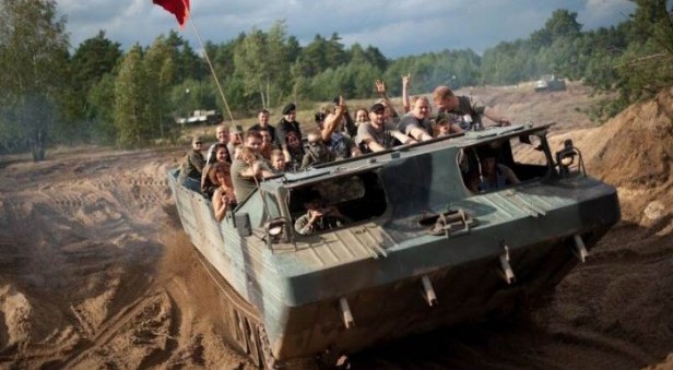 Militarne emocje na pokładzie pojazdu wojskowego - Szczecinek (PTS-M)