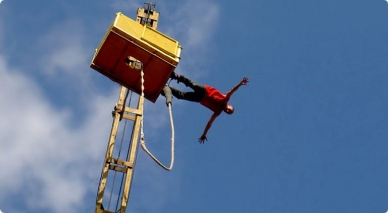 Prezent Skok na bungee z rejestracją video zdjęcie 1