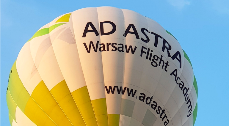 Rodzinny lot balonem, Warszawa