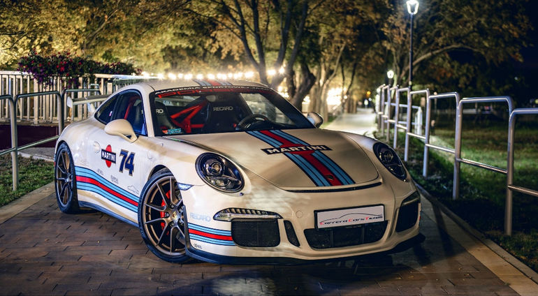 Jazda Porsche ulicami Poznania, Porsche 911 (991) GT3