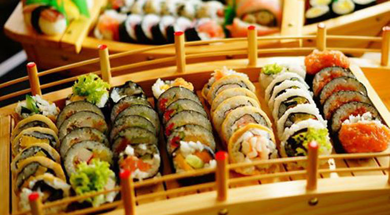 Zestaw Sushi w Restauracji Koku Sushi