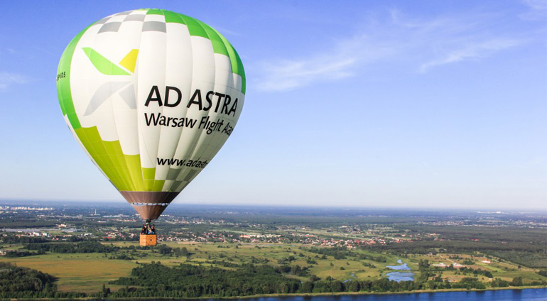 Lot balonem z Akademią Balonową w Warszawie