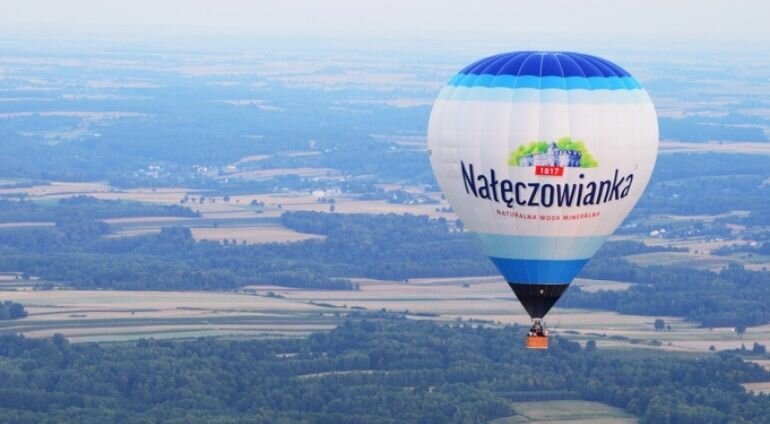 Lot balonem nad Kazimierzem Dolnym