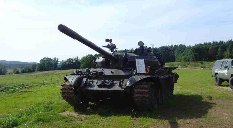Jazda czołgiem T-55 w Koszalinie